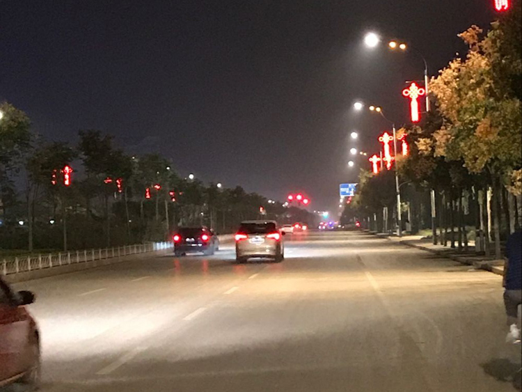 菏澤市鄆城縣水滸路、金河路照明改造